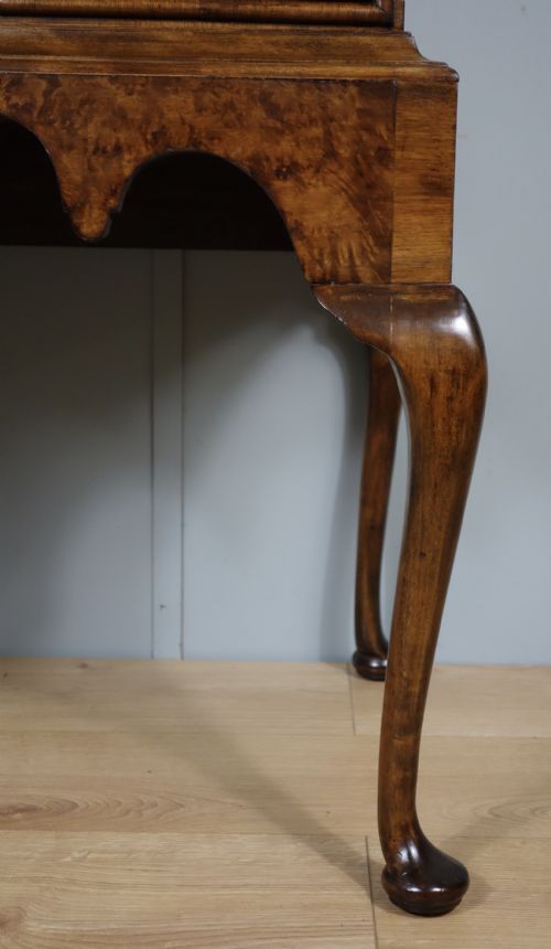 WALNUT CHEST OF DRAWERS ON STAND - ADDITIONAL PHOTO 6