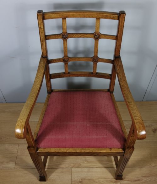 OAK DESK ELBOW CHAIR - ADDITIONAL PHOTO 2