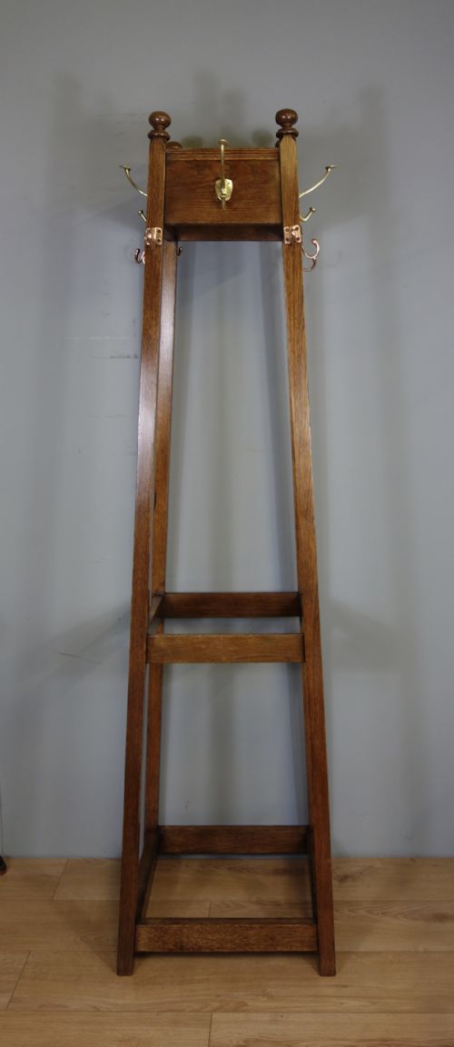 OAK HALL STAND - ADDITIONAL PHOTO 2