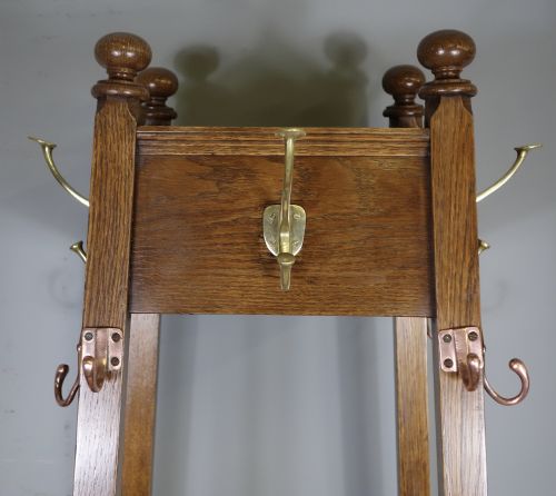 OAK HALL STAND - ADDITIONAL PHOTO 5