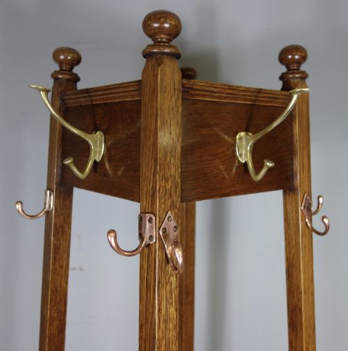 OAK HALL STAND - ADDITIONAL PHOTO 6