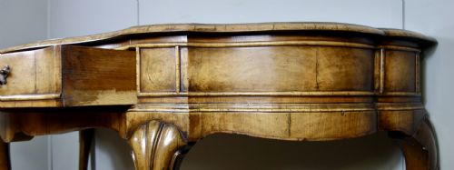WALNUT CONSOLE TABLE - ADDITIONAL PHOTO 3