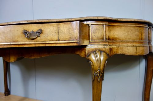 WALNUT CONSOLE TABLE - ADDITIONAL PHOTO 4