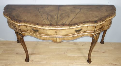 WALNUT CONSOLE TABLE - ADDITIONAL PHOTO 9