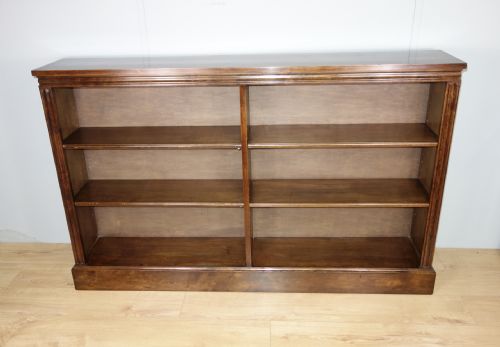 double front open bookcase - CATEGORY: ANTIQUE BOOKCASES - DATED 1920