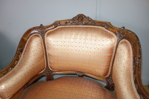 PAIR OF CARVED FAUTEUIL CHAIRS - ADDITIONAL PHOTO 1