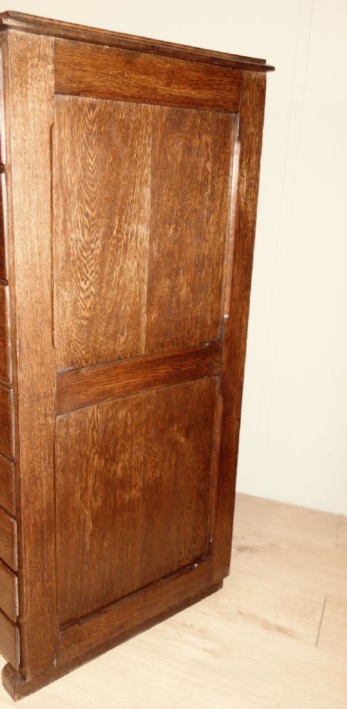 OAK MULTI CHEST OF DRAWERS - ADDITIONAL PHOTO 8