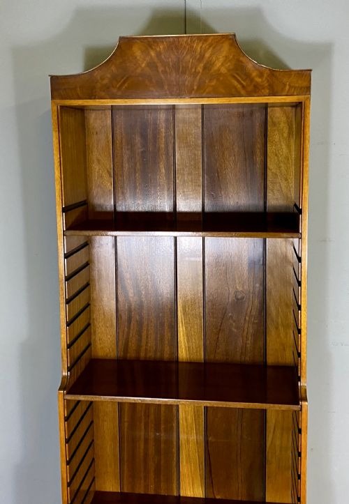 NARROW WALNUT BOOKCASE - ADDITIONAL PHOTO 3