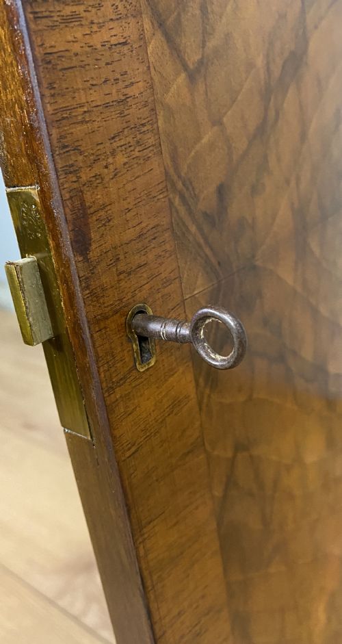 NARROW WALNUT BOOKCASE - ADDITIONAL PHOTO 8