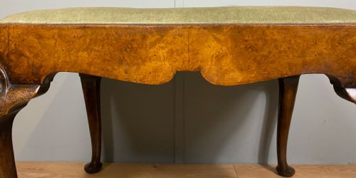WALNUT STOOL BY CHARLES TOZER - ADDITIONAL PHOTO 4