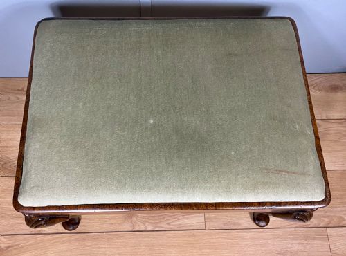 WALNUT STOOL BY CHARLES TOZER - ADDITIONAL PHOTO 5