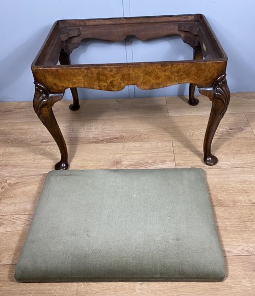 WALNUT STOOL BY CHARLES TOZER - ADDITIONAL PHOTO 10