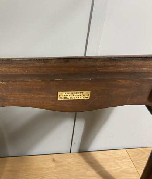 WALNUT STOOL BY CHARLES TOZER - ADDITIONAL PHOTO 12