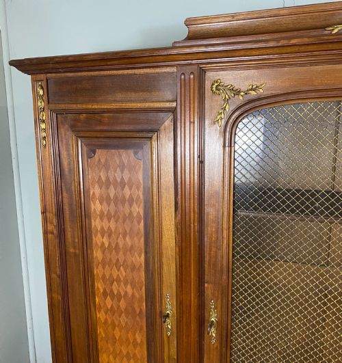 FRENCH ANTIQUE BIBLIOTHQUE - ADDITIONAL PHOTO 1