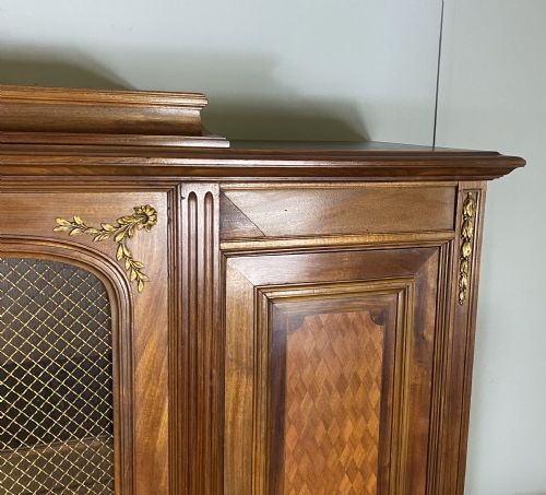 FRENCH ANTIQUE BIBLIOTHQUE - ADDITIONAL PHOTO 2
