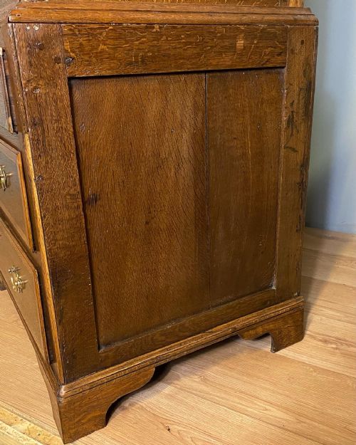 ANTIQUE OAK LIVERY CUPBOARD - ADDITIONAL PHOTO 6