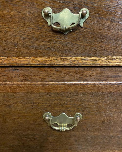 ANTIQUE OAK LIVERY CUPBOARD - ADDITIONAL PHOTO 9