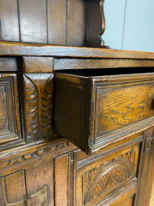 DISTRESSED OAK DRESSER - ADDITIONAL PHOTO 5