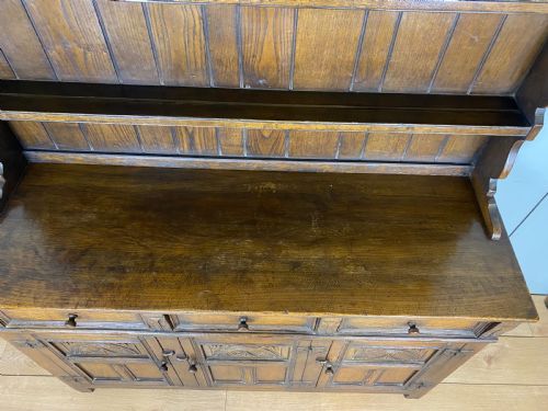 DISTRESSED OAK DRESSER - ADDITIONAL PHOTO 1