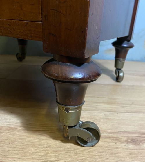 MID 19TH CENTURY MAHOGANY WHATNOT STAND - ADDITIONAL PHOTO 4