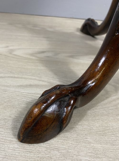 FINE QUALITY MAHOGANY WINE TABLE - ADDITIONAL PHOTO 4