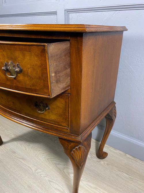 SMALL WALNUT CHEST OF DRAWERS - ADDITIONAL PHOTO 1