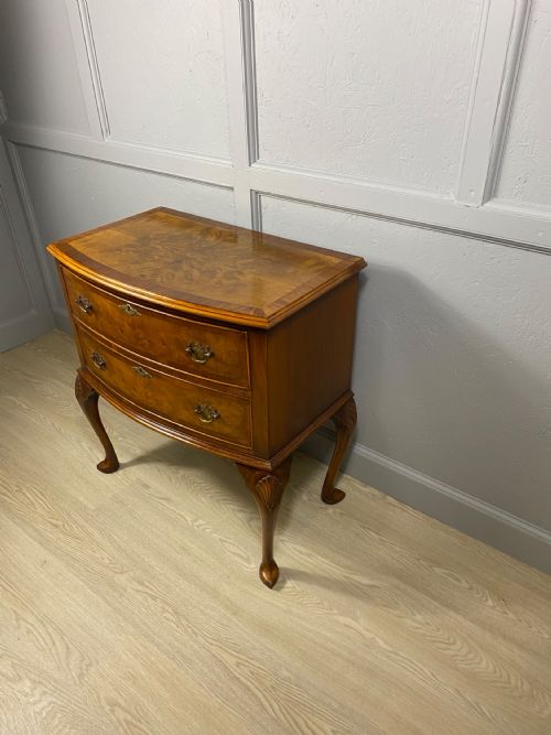 SMALL WALNUT CHEST OF DRAWERS - ADDITIONAL PHOTO 6