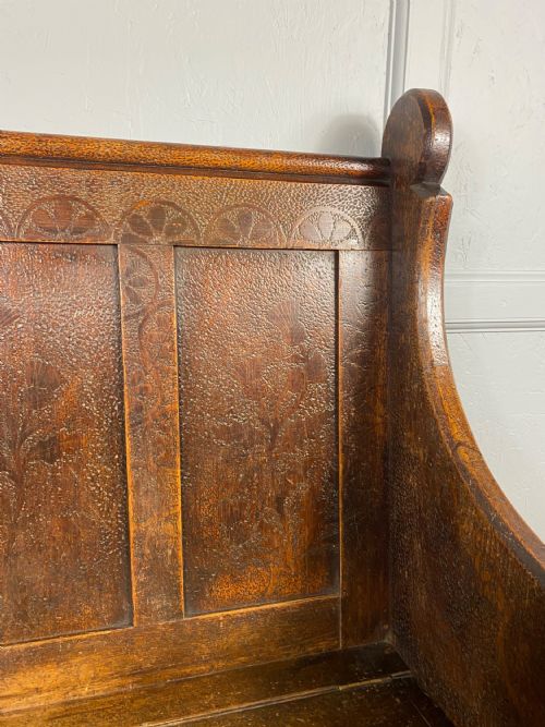 VICTORIAN VERNACULAR PINE BENCH - ADDITIONAL PHOTO 1