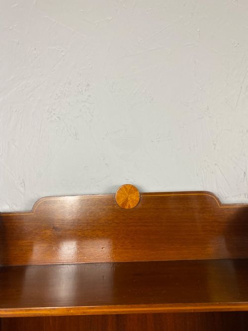 MAHOGANY OPEN BOOKCASE - ADDITIONAL PHOTO 5
