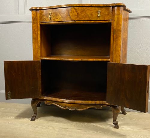 WALNUT SERPENTINE CABINET - ADDITIONAL PHOTO 3