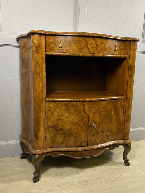 WALNUT SERPENTINE CABINET - ADDITIONAL PHOTO 6