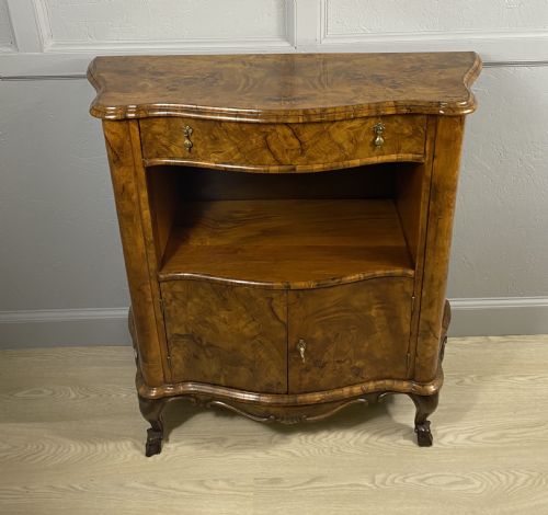 WALNUT SERPENTINE CABINET - ADDITIONAL PHOTO 7