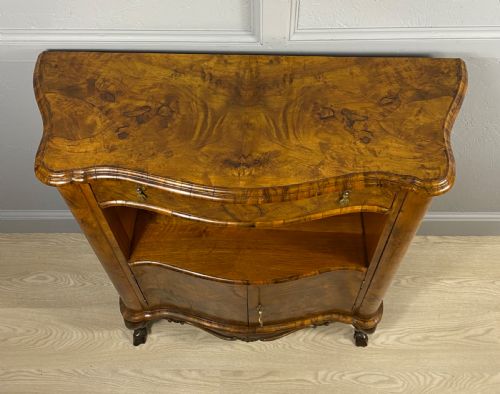 WALNUT SERPENTINE CABINET - ADDITIONAL PHOTO 8