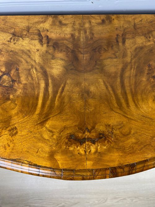 WALNUT SERPENTINE CABINET - ADDITIONAL PHOTO 1