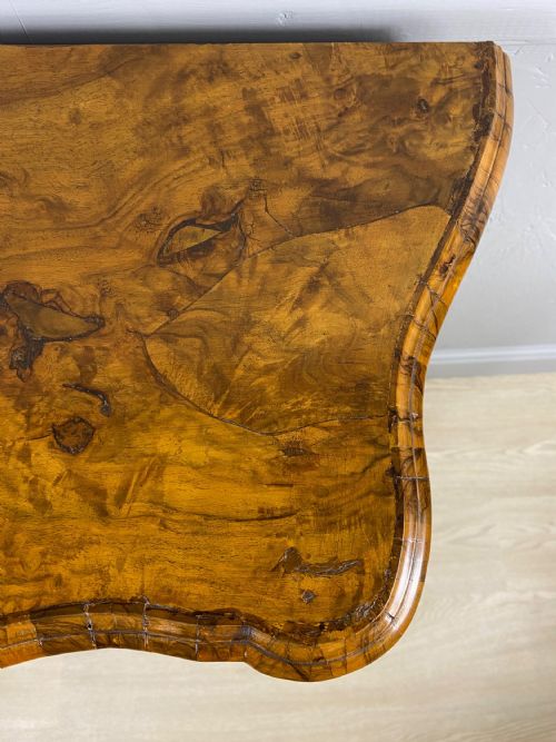 WALNUT SERPENTINE CABINET - ADDITIONAL PHOTO 4