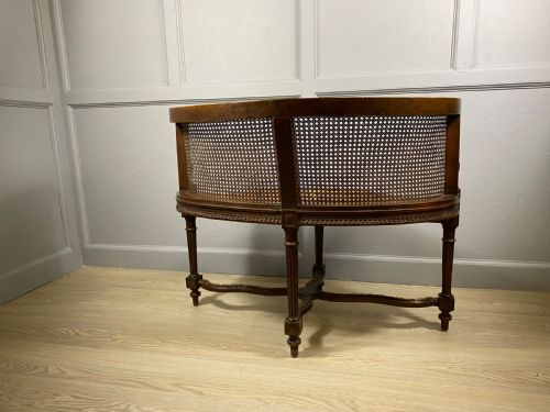 WALNUT BERGERE WINDOW SEAT - ADDITIONAL PHOTO 2