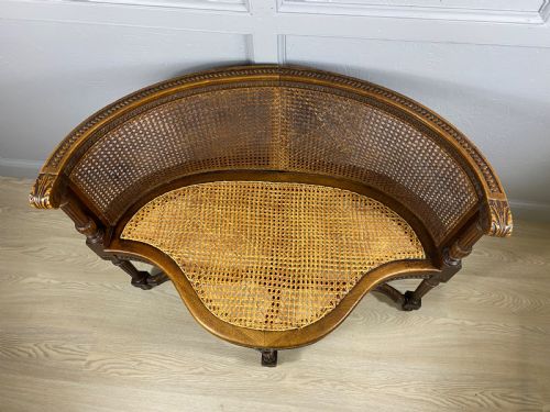 WALNUT BERGERE WINDOW SEAT - ADDITIONAL PHOTO 7