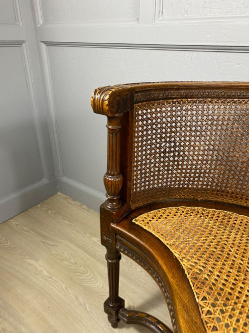 WALNUT BERGERE WINDOW SEAT - ADDITIONAL PHOTO 5