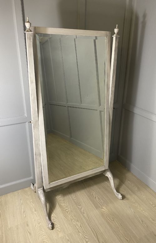 ANTIQUE CHEVAL MIRROR - ADDITIONAL PHOTO 6