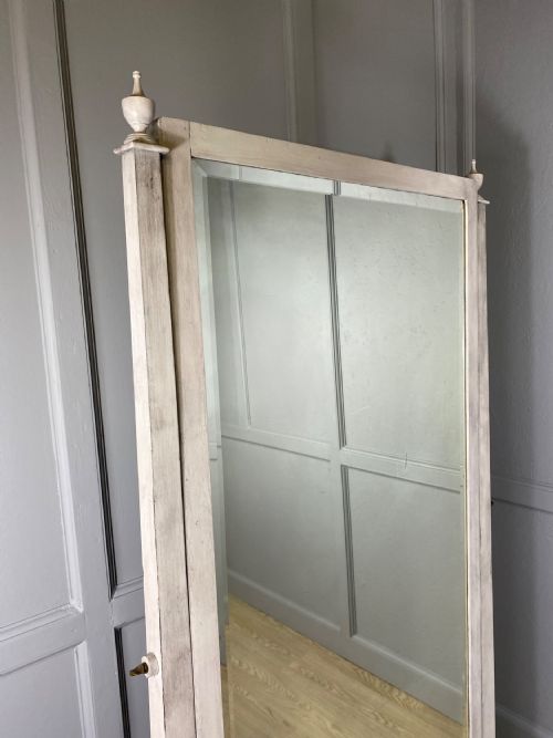 ANTIQUE CHEVAL MIRROR - ADDITIONAL PHOTO 1