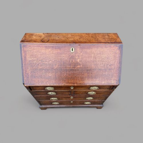 GEORGIAN OAK BUREAU - ADDITIONAL PHOTO 7