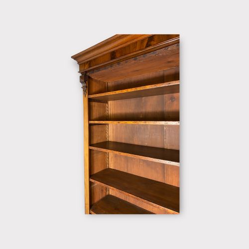VICTORIAN TALL OPEN BOOKCASE - ADDITIONAL PHOTO 3