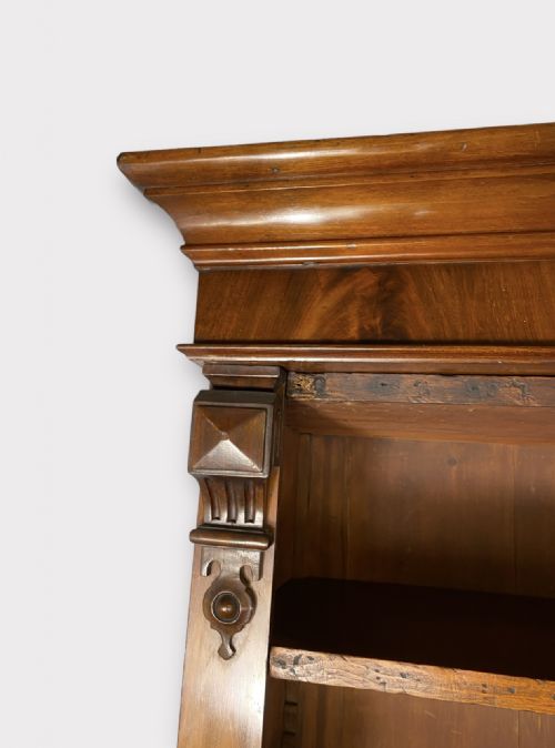 VICTORIAN TALL OPEN BOOKCASE - ADDITIONAL PHOTO 5