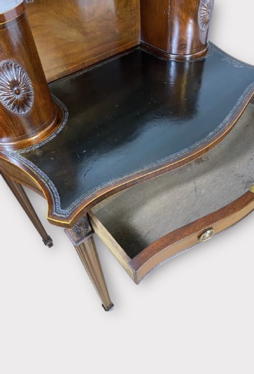 MAHOGANY BONHEUR DU JOUR WRITING TABLE - ADDITIONAL PHOTO 4