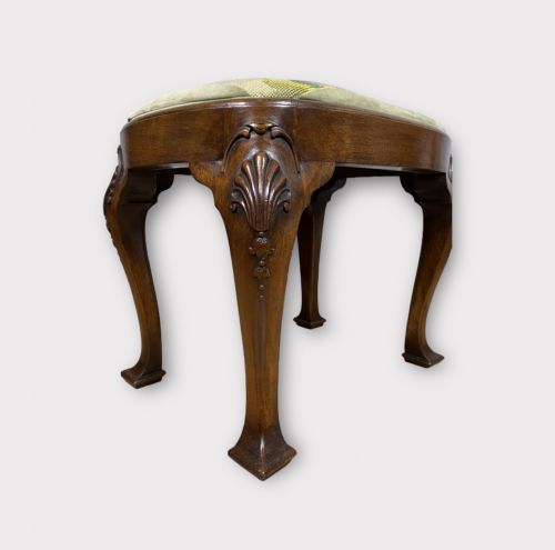 SMALL WALNUT STOOL - ADDITIONAL PHOTO 3