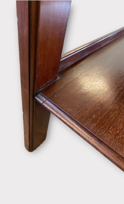 MAHOGANY BRASS INLAY BUFFET - ADDITIONAL PHOTO 5