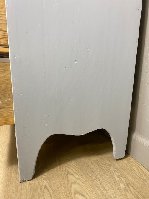 PINE VICTORIAN PAINTED CHEST OF DRAWERS - ADDITIONAL PHOTO 6