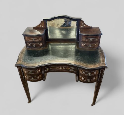 rosewood victorian writing table - CATEGORY: ANTIQUE DESKS - DATED VICTORIAN