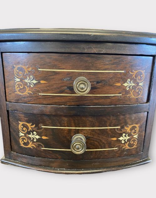 ROSEWOOD VICTORIAN WRITING TABLE - ADDITIONAL PHOTO 1