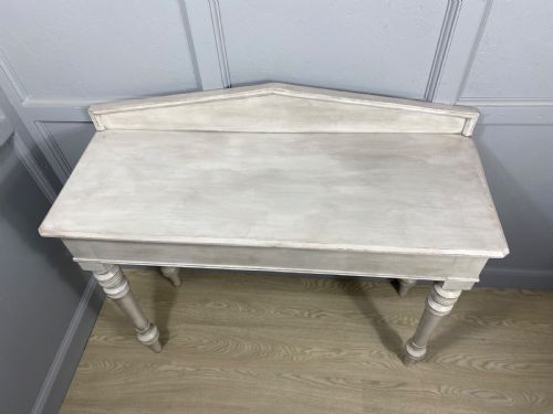 PAINTED ONE DRAWER HALL TABLE - ADDITIONAL PHOTO 4